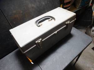 lot 22696 image: Craftsman Tool Box w. Misc. Items