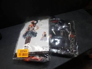 lot 22741 image: sugar skull senorita costume and fade inout warlock costume
