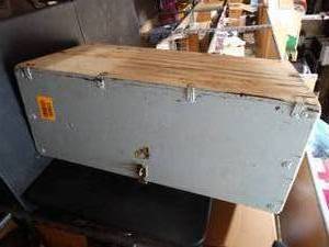 lot 22620 image: wood storage container