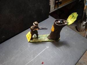 lot 22640 image: Teddy and the bear coin bank
