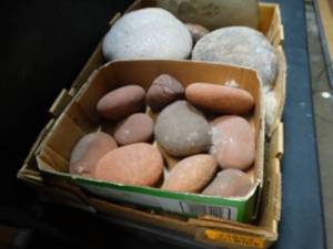 lot 22653 image: Lot of Misc. Garden Stones