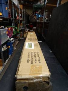 lot 22663 image: New in the Box Plantation Patterns Market Umbrella