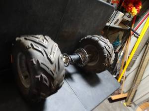 lot 22676 image: Rear Axle for Four Wheeler