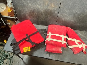lot 26616 image: Adult & Kid Life Jackets