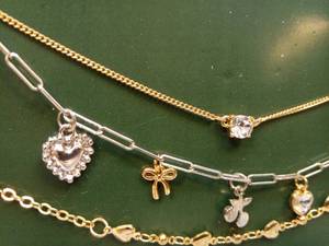 Wild Fable Multi-Layer Charm Choker Necklace Set - Retail: $12