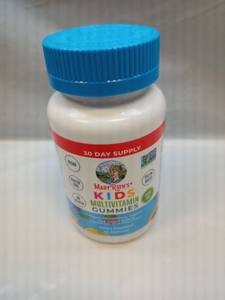 lot 109 image: MaryRuths Kids Sugar-Free Vegan Multivitamin Gummies - 30ct Vitamin B, Vitamin D, Strawberry, Fruit Punch - Retail $14