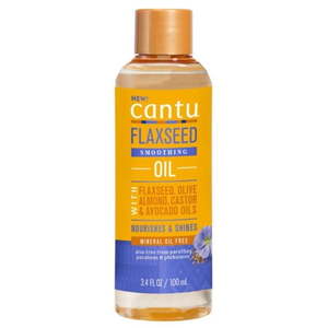 lot 127 image: Cantu Flaxseed Smoothing Oil  3.4 fl oz (100 ml) - Retail $21