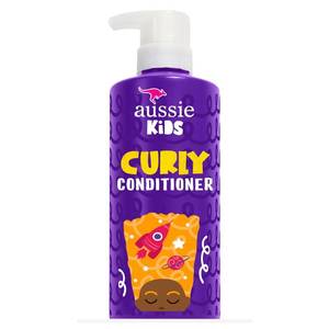 lot 128 image: Aussie Kids Curly Conditioner - 16oz Dye-Free Moisture & Detangling for All Hair Types, Paraben & Sulfate-Free - Retail $22