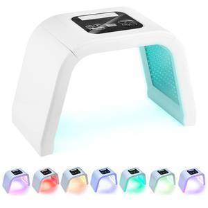 lot 587 image: 7 Color Facial Lamp, LED 7 Color Face Mask Machine, Skin Care Facial Light, Salon & SPA Beauty Equipment - Retail $50