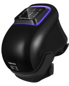 lot 619 image: FORTHiQ Knee Massager Pro for Pain Relief with Heat and Dual Red Light Therapy, Adjustable Straps, Memory Function, Relax Tight Muscles, Ideal Gift for Men & Women, FSA-HSA Eligible - Retail $129