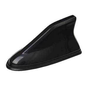 lot 621 image: Car Shark Fin Antenna Cover, Roof Aerial Base AMFM Radio Signal for Car SUV Truck, Vehicle Shark Fin Shape Cover with Adhesive Tape, Car Accessories Antenna Replacement Fits Most Cars (Black) - Retail $9