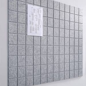 lot 633 image: ZALIOJI Large Cork Board for Wall 48 X 36, 12 Pack Felt Wall Tiles Bulletin Board Cork Boards for Walls, Felt Board Pin Board Tack Board Corkboard for Office (Light Grey)