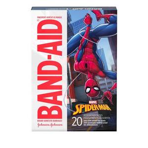 BandAid SPIDERMAN ASSORTED 20 Count - Retail: $18