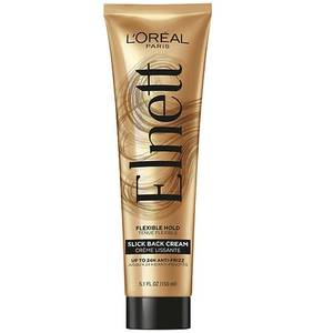 lot 116 image: L Oreal Paris Elnett Anti-Frizz Slick Back Styling Cream for Flexible Hold  5.1 fl oz - Retail $16