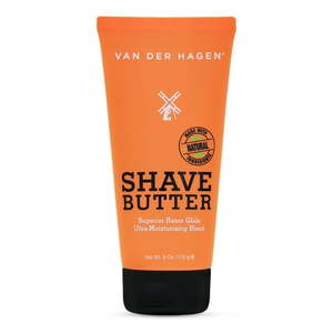 lot 133 image: Van der Hagen Shave Butter Beard Shaving Cream  for All Skin Types  formulated with Natural Oils  6 oz (Men) - Retail $6