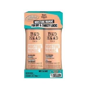 lot 135 image: TIGI Bed Head Moisture Maniac Moisturizing Hair Care Collection - 25.36 fl oz2ct - Retail $25
