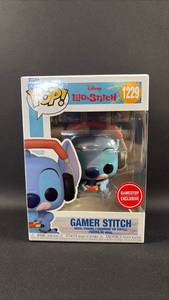 lot 16 image: NIB Funko Pop Gamer Stitch #1229