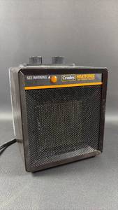 lot 57 image: Crosley Heatforce Fan Forced Personal Space Heater Model WH17-K