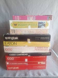 lot 201 image: Vintage Puzzles - Really Cute Ones