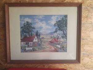 lot 202 image: Folk Art 30x24