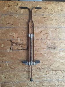 lot 208 image: Spring-Loaded Pogo Stick - Works