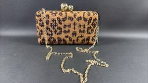 lot 106 image: NWT Kate Landry Evening Clutch with Optional Shoulder Chain