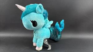 lot 111 image: Tokidoki Blue Mericorn Plush Toy with Iridescent Horn