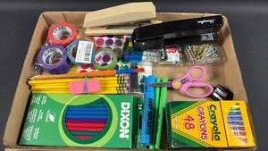 lot 309 image: Mixed Office and School Supply Lot