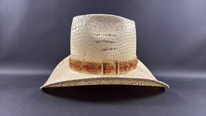 lot 311 image: Bailey Professional Rodeo Cowboys Association Straw Cowboy Hat