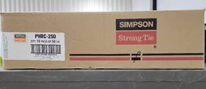 lot 17770 image: Simpson Strong-Tie PHBC-250 Post Base Connector 2.5 Inch 500 Pack