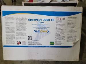 lot 17793 image: SpecPoxy 3000 FS Fast Setting Epoxy Adhesive 22 oz - Box of 12  7