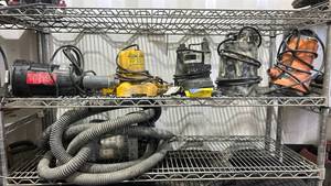 lot 17816 image: Mixed Lot of Water Pumps and Flexible Hoses - Set of 6