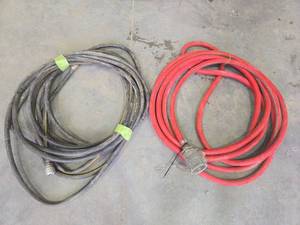 lot 17822 image: Industrial Water Hoses - Set of 2