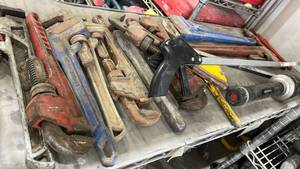 lot 17829 image: Mixed Lot of Plumbing Pipe Wrenches