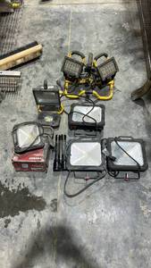 lot 17831 image: Professional Work Light Collection and LED Floodlights