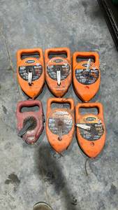 lot 17835 image: Keson Giant Chalk Lines -Set Of 6