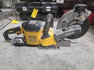 lot 17840 image: DeWalt DCS690 9-inch Cordless Cut-Off Machine Power Tool