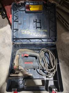 lot 17867 image: Bosch 1590EVS Electric Jigsaw with Carrying Case
