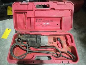 lot 17874 image: Sawzall Electric Reciprocating Saw with Carrying Case