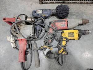 lot 17891 image: Mixed Lot of Electric Power Tools and Drills