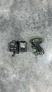 lot 17921 image: Metabo 18V Cordless Impact Driver with Battery and Charger