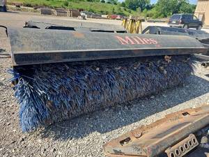 lot 13320 image: Industrial Sweeper Brush Attachment for Heavy Equipment