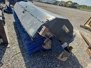 lot 13324 image: John Deere Worksite Pro BA84 Angle Broom Sweeper Attachment