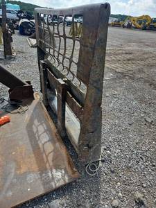 lot 13330 image: Bobcat Pallet Fork Attachment for Skid Steer Loader