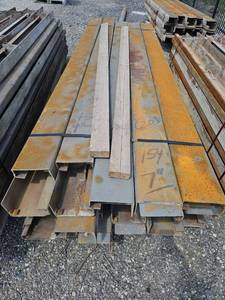lot 13333 image: Structural Steel H-Beam I-Beam Construction Materials Lot