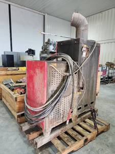 lot 16693 image: Hotsy Model 1453N Natural Gas Hot Water Pressure Washer 3000 PSI 4.0 GPM