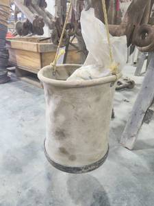 lot 16741 image: Canvas Tool Bucket with Lifting Hooks