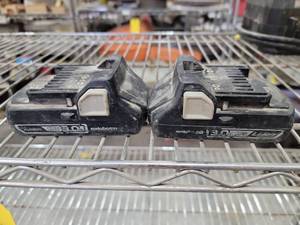 lot 17938 image: Metabo HPT 18V 3.0Ah Lithium Ion Battery Pack Set