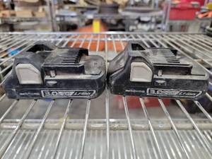 lot 17939 image: Metabo HPT 18V Lithium Ion Battery Pack Set