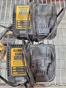lot 17951 image: DeWalt DCB115 12V20V MAX Lithium Ion Battery Chargers
